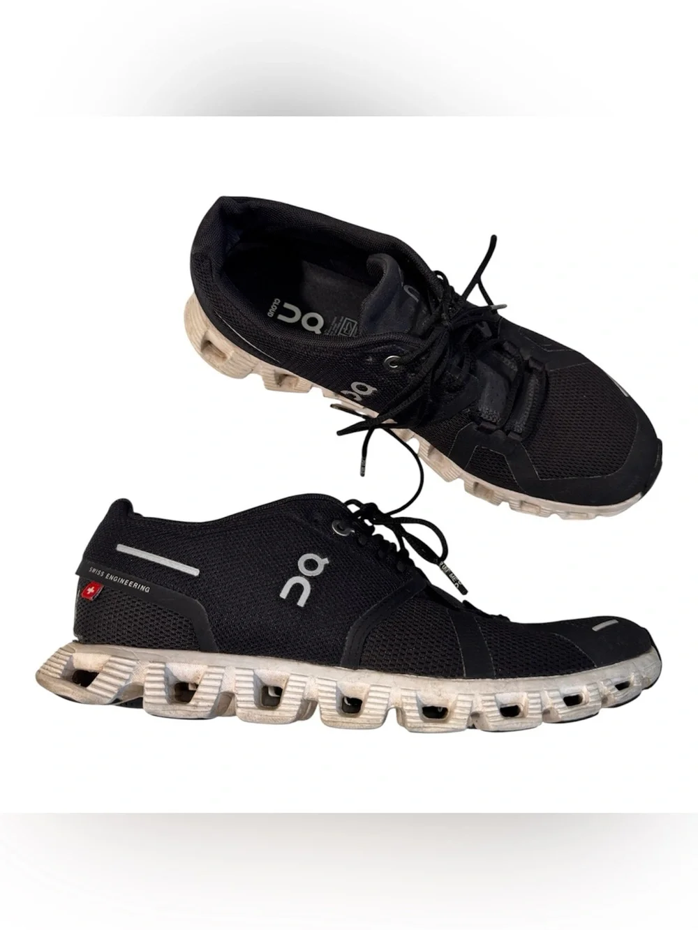On Cloud Running Black CloudTec Sneakers Womens 8.5 Comfort Athletic Shoes